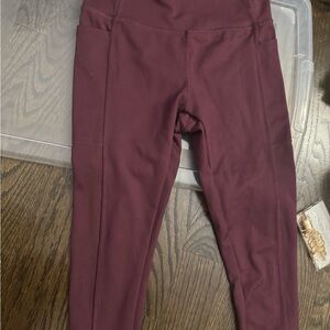 Danskin Purple High-Waisted Leggings